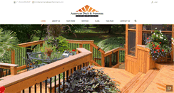 Desktop Screenshot of americandeckandsunroom.com